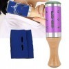 Moxibustion massage rouleau brûleur Moxa Stick Brûleur Titulaire Mini Bois Moxa Box Boîte de Guérison Portable pour acupunctu