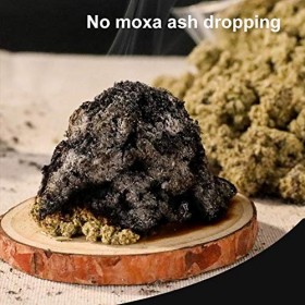 BLLBOO Gold Moxa Natural MugWort dexpulsion à lexpression du froid de la douleur Moxa Moxa Soins de santé 500g