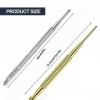 KALUROIL 3 PCS Aiguille Acupuncture -Stylos dAcupuncture Double Sondes pour lAcupression et la Réflexologie Faciale - Stylo