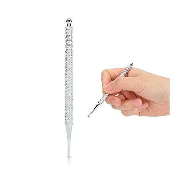 Stylo dacupression, sonde de Point dacupuncture doreille en alliage daluminium, outil de Massage stimulateur de point da