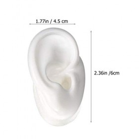 iplusmile Silicone Acupuncture Ear Modèle D oreille en Silicone Science Fausse Oreille Piercing Pratique Parties Du Corps Do