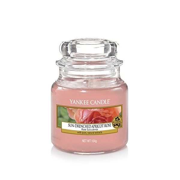 Yankee Candle bougie jarre parfumée | petite taille | Camélia en fleurs | jusqu’à 30 heures de combustion | La Collection Gar