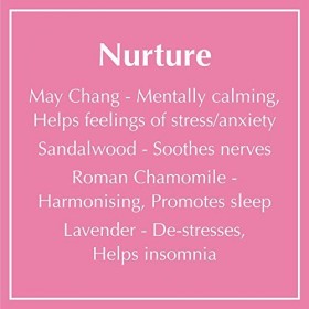 AromaWorks - Nurture Candle Small - Mai Chang aux Arômes de Camomille Romaine et de Bois de Santal - Apaiser et Déstresser - 