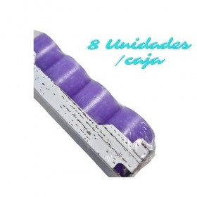 BOUGIES DAROMATÉRAPIE PARFUMÉES DE LAVANDE, Bougie ésotérique arôme rafraîchissant, stimulant et digestif, soulageant les Na