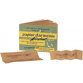 LOT 10 CARNETS VERITABLE PAPIER DARMENIE DESODORISANT NATUREL