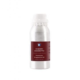 Mystic Moments Huile parfumée Cherry Amaretto – 500 g – Parfait pour les savons, bougies, bombes de bain, brûleurs dhuile, d