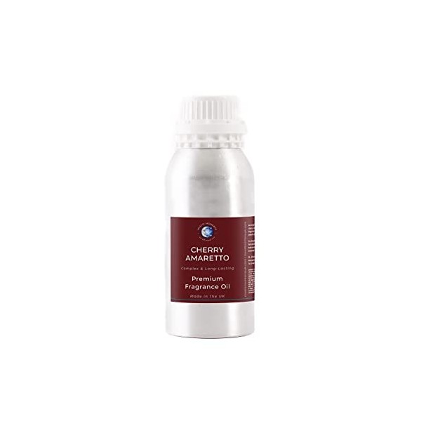Mystic Moments Huile parfumée Cherry Amaretto – 500 g – Parfait pour les savons, bougies, bombes de bain, brûleurs dhuile, d