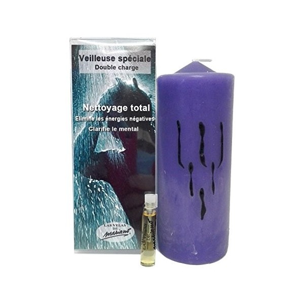 WLM Veilleuse ésotérique Mariano Double Charge Super Purification