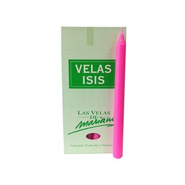 Velas Isis I rose fluo