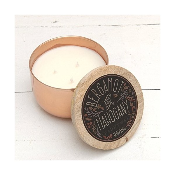 Paddywax Bougie Bergamot&Mahogany 510G