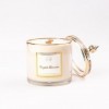 CALM CANDLES ESSENTIAL - Bougie à mèche en bois de lavande anglaise, infusée avec de la sauge, de la lavande, de la fougère e