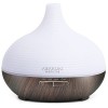 ASAKUKI Diffuseur dHuiles Essentielles 300ml avec 8 * 10ml Top Huiles Essentielles,Humidificateur Ultrasonique Diffuseur Aro