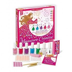 SentoSphère - MA MANUCURE CREATIVE - Tout pour créer de jolis ongles - Kit DIY Cosmétique - Laboratoire Créatif - Rêve de Pri