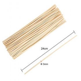 Coriver Bâtons de diffuseur de Reed de 150 Morceaux, diffuseur de bâtons de Parfum dhuile Essentielle de pièce de pièce pour