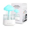 Rain Cloud Humidificateur dhuiles essentielles de 450 ML avec 7 lumières LED de Couleur, diffuseur dhuiles essentielles et 