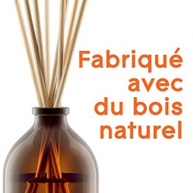 Glade Aromatherapy Bâtonnets, Diffuseur de Parfum Infusées Aux Huiles Essentielles, Pure Hapiness, Orange & Neroli - 2 Diffus