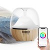 Alexa Diffuseur dHuiles Essentielles WiFi, Ankrs 600ml Humidificateur dair Compatible avec Alexa/Google Home, Smart Diffuse