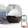 Alexa Diffuseur dHuiles Essentielles WiFi, Ankrs 600ml Humidificateur dair Compatible avec Alexa/Google Home, Smart Diffuse