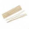 Esnow 120 pièces Reed bois huile diffuseur bâtons de bâton de Reed de rotin de remplacement pour arôme, 9.45 pouces