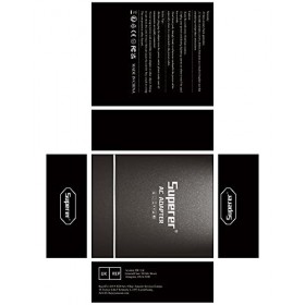 Superer Chargeur de rechange 24 V 0,65 A pour diffuseur dhuiles essentielles, humidificateur à cigares EK1858/Young Living D