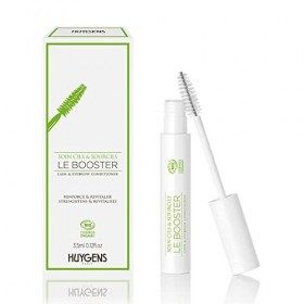 HUYGENS - Le Booster Soins Cils et Sourcils - Soin revitalisant à lhuile de ricin - Certifié bio - 3,5ml - 99% naturel - Veg