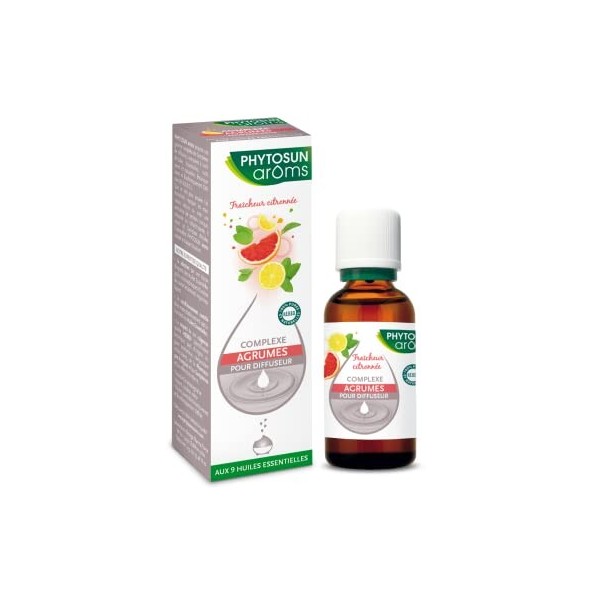 Phytosun Arôms - Complexe Agrumes - Huiles pour Diffuseur - Huiles Essentielles pour Diffusion - 30 ml