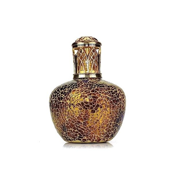 Ashleigh & Burwood - Grande lampe parfumée en verre Topique Coucher de soleil - Fabriquée à la main - Utilisation avec de lh