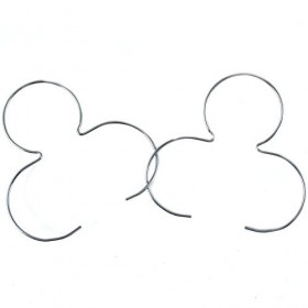 Harold Fitz-All Glass Tea Pot Electric Gas Range Stovetop Heat Diffuser, 2-Pack