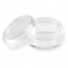 NAILFUN 30 Petits Pots Transparents dans une Boîte de Rangement