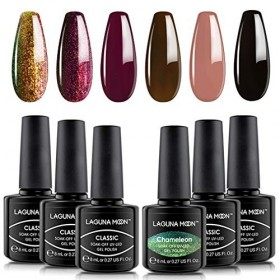 Lagunamoon Vernis à ongles gel série paon