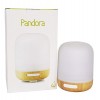 Gisa Wellness - Pandora - Diffusore dArômes et dHuiles Essentielles à Ultrasons - 200ml - pour Aromathérapie et Chromothéra