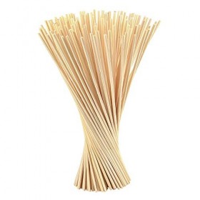 FEPITO 60 Pcs Reed Diffuser Sticks Wood Rotin Oil Diffusers Replacement Aroma Diffuser Sticks 24cm x 3mm 