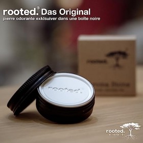 rooted.® | Loriginal | Pierre à Parfum Design | Aroma Stone | Pierre à Parfum en céramique dans Une boîte | Pierre à Parfum 