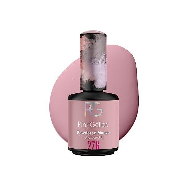 Pink Gellac Vernis Semi-Permanent - Pastel Purple 15 ml - Vernis Semi-Permanent Violet - Vernis Semi-Permanent Professionnel,