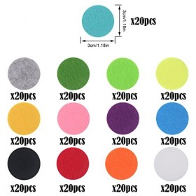 ZDNT 260 Pièces Diffuseur Huiles Essentielles 30 mm tampons de Rechange pour diffuseur Huile Essentielle Diffuseur Remplaceme