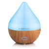 Diffuseur dHuiles Essentielles, Humidificateur Ultrasonique Silencieux, 7 LED, Diffuseur pour aromathérapie, 4 Réglages de M