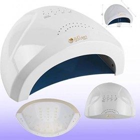 Kit de démarrage gel UV comprenant une lampe combinée UV/LED avec gel de fibre de verre, gel monophasé et accessoires nail ar