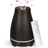 Diffuseur dHuile Essentielle 150ml, GeeRic Humidificateur dair Ultrasonique Brume Arôme Parfum Electrique avec Télécommande