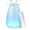 Diffuseur dHuile Essentielle 150ml, GeeRic Humidificateur dair Ultrasonique Brume Arôme Parfum Electrique avec Télécommande