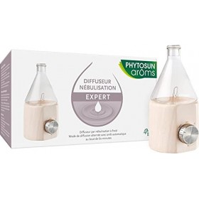Phytosun Arôms – Diffuseur dHuiles Essentielles Nébulisateur Expert - Diffuseur par Nébulisation à Froid - Mode de Diffusion