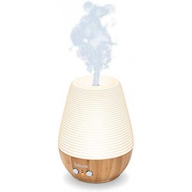 Beurer LA 40 Diffuseur darômes et huiles essentielles, avec changement de couleurs, pour les pièces jusquà 20m², avec base 