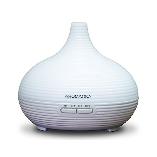 Diffuseur pour Huile Essentielle 300ml - Humidificateur Air - Aromathérapie Diffuseur - Couleurs à LED - Ultrasons Diffuseur 