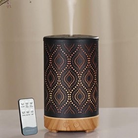 Zen’Arôme Diffuseur Ultrasonique Aromathérapie Séville, Diffusion Huile Essentielle à Froid, Diffuseur Électrique avec Téléco