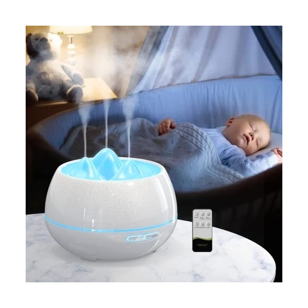 KEAGAN Diffuseurs dhuiles essentielles, humidificateur dair, humidificateur à ultrasons Diffuseur darômes de Grande capaci