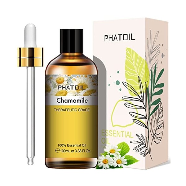 PHATOIL Huiles Essentielles de Citronelle 100 ml, Huile Essentielle dAromathérapie pour Diffuseurs Humidificateurs, Huiles d