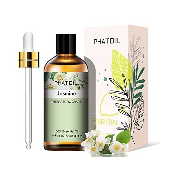 PHATOIL Huiles Essentielles de Citronelle 100 ml, Huile Essentielle dAromathérapie pour Diffuseurs Humidificateurs, Huiles d