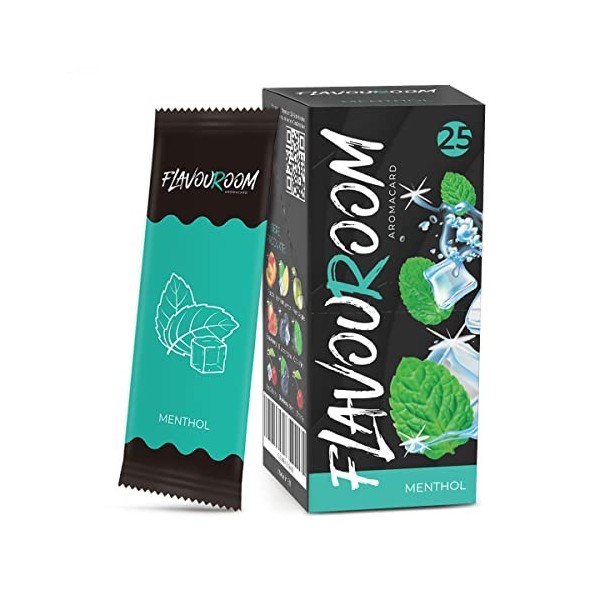 Flavouroom - Set Premium de 25 cartes mentholées