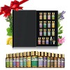 PHATOIL Ensemble Dhuiles Essentielles 15Pcs, Lavande, Vanille, Menthe Poivrée, Bois de Santal, Encens, Ylang Ylang, Bergamot