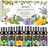 AESHORY 7x10ML, Kit Huiles Essentielles Florales Aromathérapie 100% Pures & Naturelle Bio pour Diffuseurs - Fleurs de Cerisie