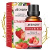 AESHORY Huile Essentielle de Fraise 30ml de Qualité Supérieure, Huiles Parfumée Fruitées Naturelle pour Diffuseur, Humidifica